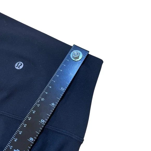 Lululemon Align High Rise Leggings Activewear Yoga Pants Black Stretch Size 2 - Picture 10 of 10
